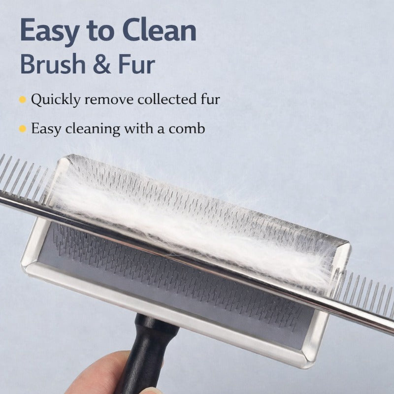 Self-Cleaning Deshedding Brush